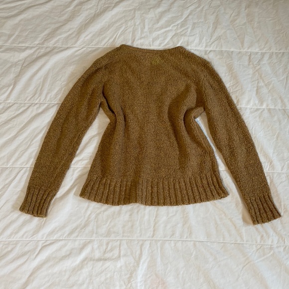 Liz Claiborne Company Tan V-neck Sweater - Picture 8 of 8